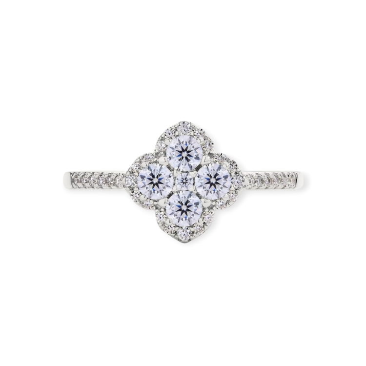 Celeste Diamond Bloom Ring