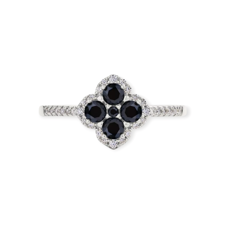 Celeste Diamond Bloom Ring