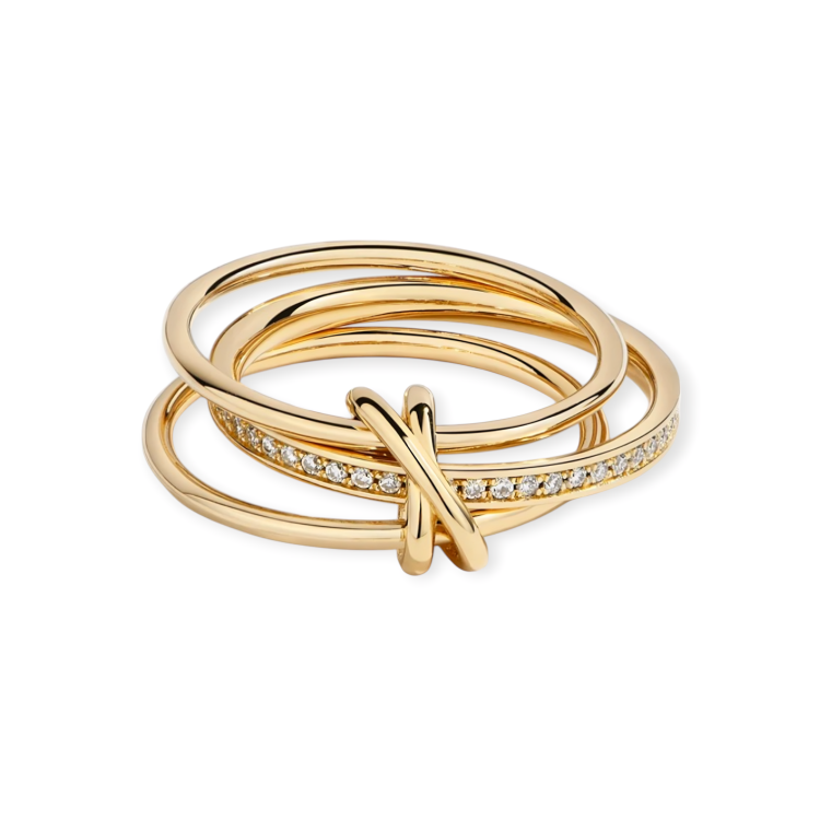 Luxe Entwine Diamond Ring
