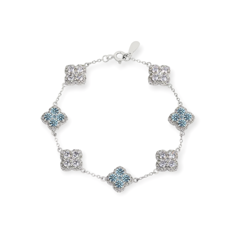 Celeste Diamond Bloom Bracelet