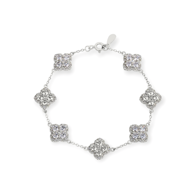 Celeste Diamond Bloom Bracelet