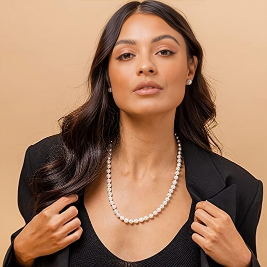 Classic Pearl Strand Necklace