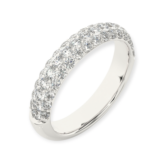 Evaloir Pavé Eternity Half Band