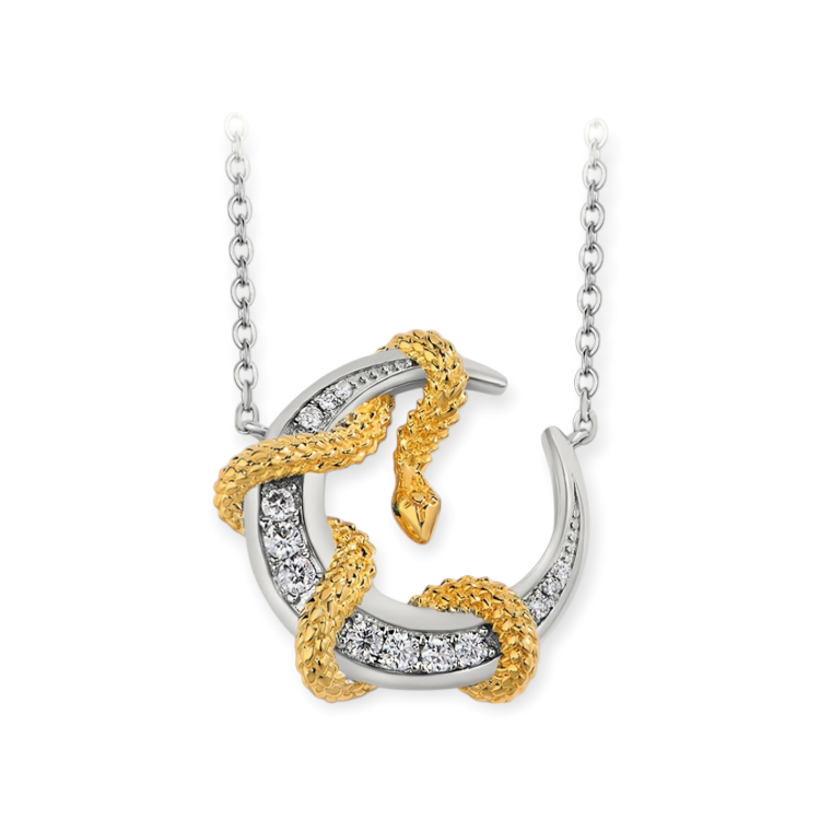 Serpent Éternel Pendant