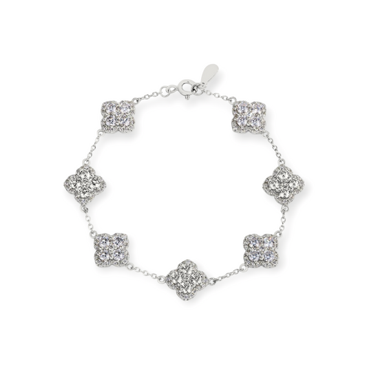 Celeste Diamond Bloom Bracelet