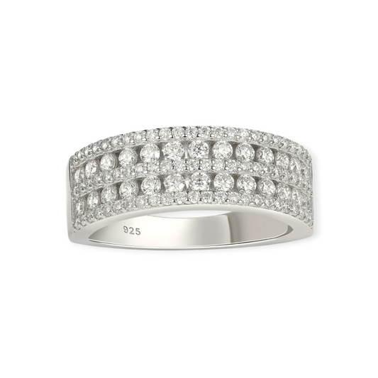 Radiance Pavé Band Ring