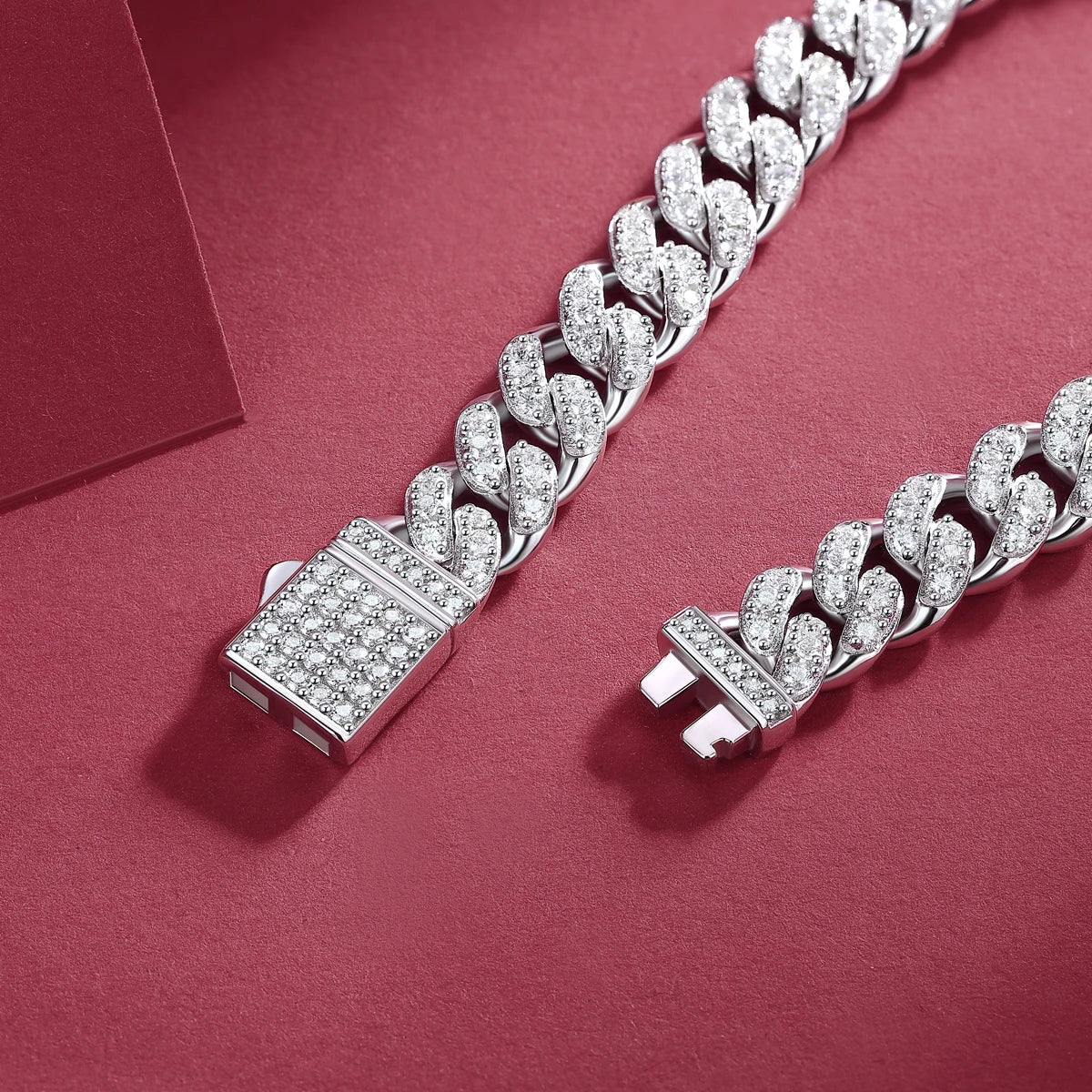 Evaloir Diamond Cuban Link Bracelet