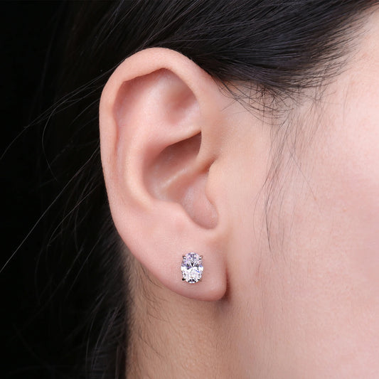 Evaloir Radiant Oval-Cut Studs