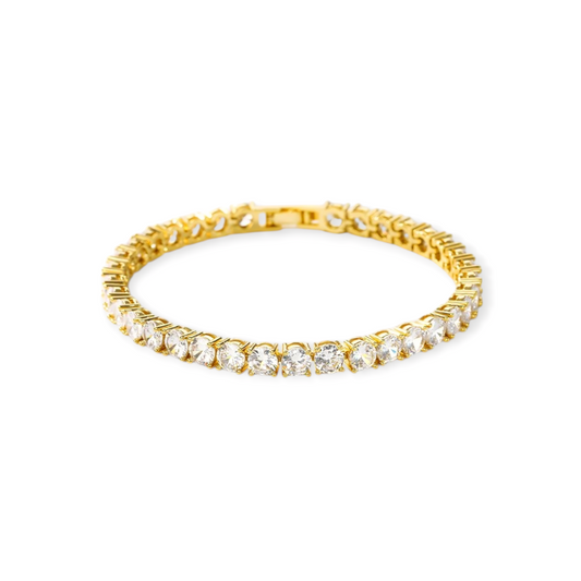 Evaloir Celestial Gold Tennis Bracelet