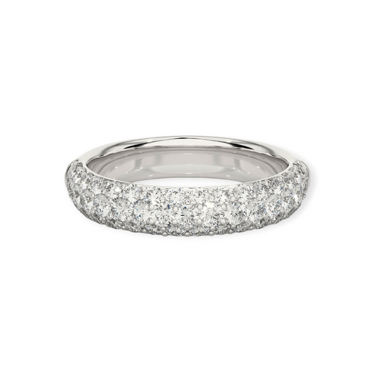 Evaloir Pavé Eternity Half Band